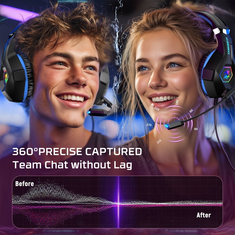 Beexcellent Gaming Headset, 7.1 Surround Sound with LED photo 4