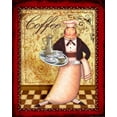 thumbnail image 2 of Eisner, Viv 15x18 White Modern Wood Framed Museum Art Print Titled - Chef 1 Coffee, 2 of 4