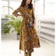 thumbnail image 2 of Vestido con estampado floral, vestido de manga larga, vestido floral con botones y manga larga, vestido largo con lazo en la cintura. Mejora tu experiencia, 2 of 5