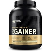 Optimum Nutrition, Gold Standard Pro Gainer Protein Powder, 60 g Protein, Vanilla Custard, 5.09 lb, 14 Servings