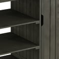 thumbnail image 5 of Dextrus Grill Carts Outdoor With Storage Cabinet and Wheels, Solid Wood Kitchen Island,Bar Cart, 5 of 6