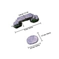 thumbnail image 2 of BEADCEST Crafted Mini Resin Stepping Stone Bridge For Fairy Garden Garden Decoration For Holidays Diy Micro Landscape, 2 of 8