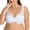 White, variant on Minimizer Bras for Women Plus Size Full Coverage Underwire Support Bra, White 42C