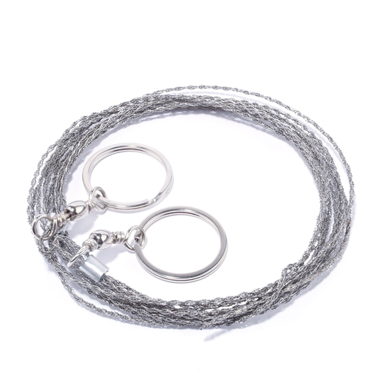 Outdoor Hand-Dn Rope Saw 304 Stainless Steel Wire Saw Camping Life-Saving Wo n2y