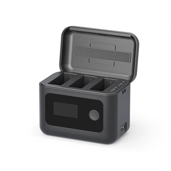 Camera Battery Charging Box for OSMO 360/Action6/5Pro/Action4/3 Charger Hub Power USB-C Battery Charge Case
