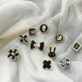 thumbnail image 2 of 10pcs Prevent Accidental Exposure Buttons Brooch Pins Badge, 2 of 4