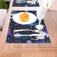 thumbnail image 5 of XMXT 6 Pcs Woven Placemats, Cute Unicorn Design Stain Resistant Anti-Skid Placemat for Kitchen Table, 12 x 18 inches, 5 of 6