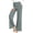 Gray, variant on Miluxas Women's High Waist Seamed Wide Leg Pants Tummy Control Business Casual Loose Trousers with Pockets Summer Pants for Daily Outings Wine