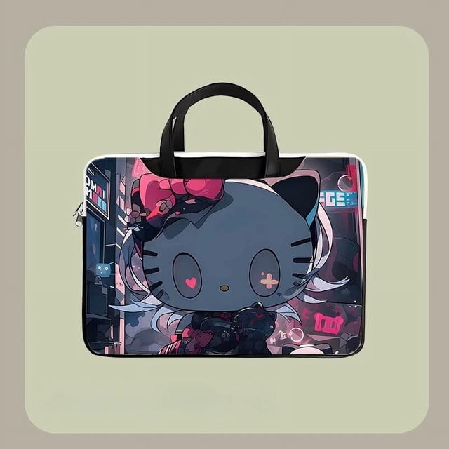 Sanrio Hello Kitty Laptop Bag Kawaii Cartoon Waterproof Shockproof Soft Cover Case for 15.6 16 inch Notebook Computer Case-11款||13寸