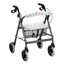 HELLHERO Butterfly Rollator Walker Cover Easy Fit Back Cover and Stretchable Material Comfortable