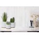 thumbnail image 5 of Set med keramiska blomkrukor, inomhusblomkruka, vit kruksett, keramisk blomkruka, behållare, utomhus, stor med fat (vit), 5 of 5