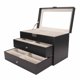 thumbnail image 1 of Caja de exhibición de gafas de sol, caja de almacenamiento de gafas, soporte de gafas de fibra de carbono, organizador de gafas de sol, uso conveniente, 1 of 12