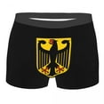 thumbnail image 3 of Coat Of Arms Of Germany Underwear Men Breathbale German Flag Eagle Boxer Briefs Shorts Panties Soft Underpants For Male, 3 of 7