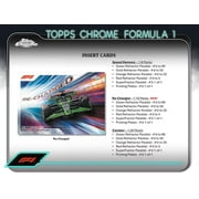 Formula 1 Topps 2024 Chrome F1 Trading Card HOBBY LITE Box (16 Packs per Box)