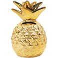 thumbnail image 1 of KAKOWELY Hucha de cerámica con forma de piña para fiestas, ideal como hucha decorativa con forma de fruta., 1 of 5