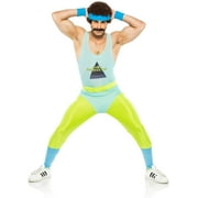 Costume d'instructeur de gym des années 80 pour adulte | XX-Grand