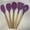 Purple Silicone Set Of 5, variant on 5pcs/set,Christmas & Holiday Non-stick Silicone Kitchen Utensils Set Heat Resistant Cooking Baking Utensils Set With Wooden Handle, BPA Free,Kitchen Accessories, Kitchen Supplies, Ready For School