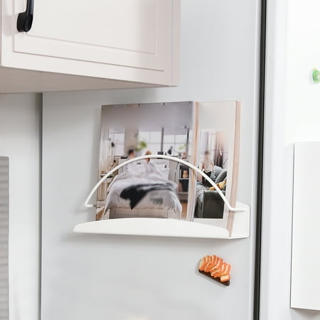 

Tepsmf Magnetic Refrigerator Magazine Rack Metal Storage Rack Iron For Kitchen Refrigerator