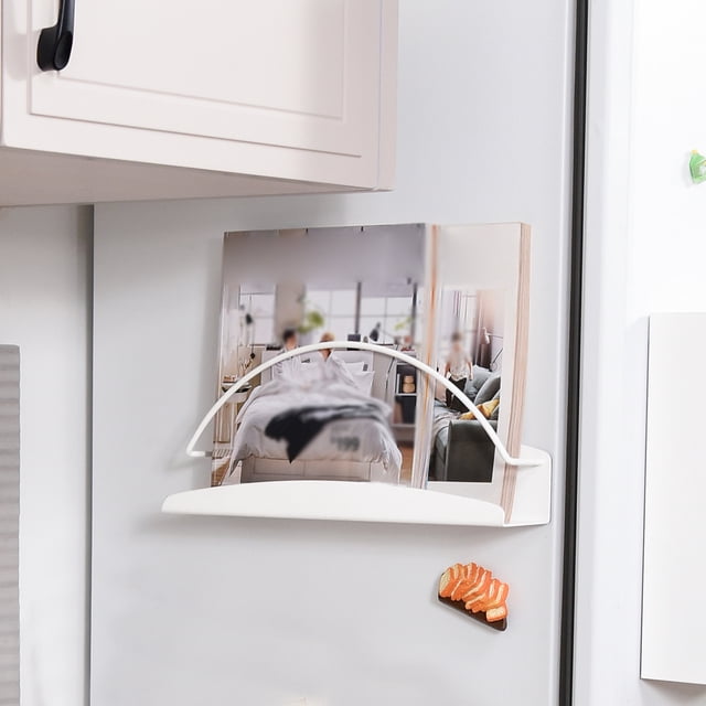 Kitchen Organizers and Storage On Clearance Magnetic Refrigerator Magazine Rack Metal Storage Rack Iron For Kitchen Refrigerator