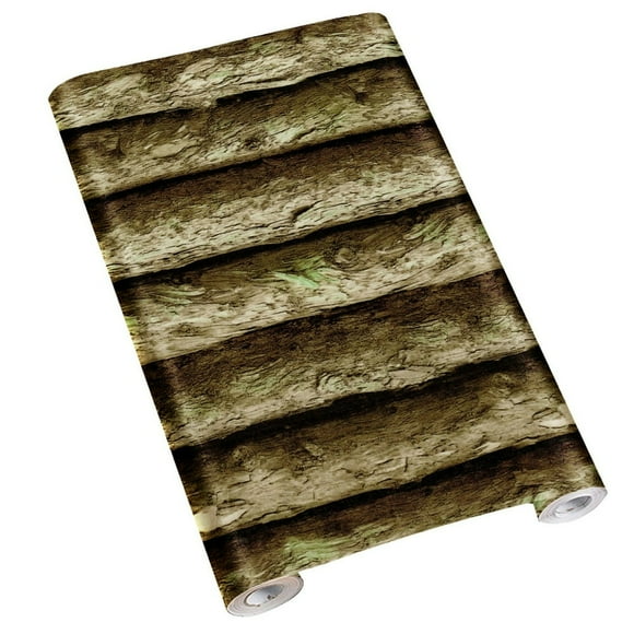 MesaSe Wood Look Textured WallpaperVintage Rustic Shiplap Peel and Stick Vinyl Wallpaper Self Adhesive Waterproof Contact Wall Paper for Counter Top Cabinets Barn Door Bathroom Bedroom Ro
