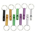 thumbnail image 1 of 10Pcs Outdoor Emergency Loud Sound Aluminum Alloy Survival Training Whistle Random Color, 1 of 9