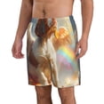thumbnail image 2 of Sikiie Rainbow English Cocker Spaniel Print Men's Beach Shorts, High Elastic Quick-drying Shorts - with Drawstring and Slip Pockets, Suitable for Beach, Sports, Vacation-XX-Large, 2 of 6
