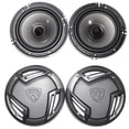 thumbnail image 3 of 2) pairs rockville rv65.2c 6.5" component car speakers+4-channel amplifier+wires, 3 of 12