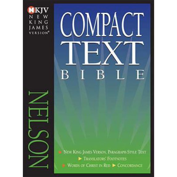 Pre-Owned The Holy Bible: New King James Version, Black, Compact Text (Paperback) 0718002121 9780718002121