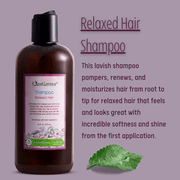 Just Nutritive Relaxed Hair Shampoo, Nourishes Damaged Detangled Hair, No Sulfates 16oz