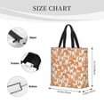 thumbnail image 4 of Xecao Corgi Animal for Tote Bag: spacious with inner pockets, ideal for work, shopping, or travel., 4 of 9