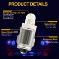 Biqing 10X BA7S Dashboard STF9 Light LED Bulbs, 12V BA7S Instrument LED