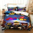 thumbnail image 1 of My World ROBLOX Bedding Set Of Three, 3D Printing, Soft Microfiber, Duvet Cover, Suitable For Boys And Girls-QIUPING, 1 of 3
