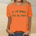 thumbnail image 1 of Fiudx Ofertas de La Semana Camiseta Informal Ya La Moda con Cuello Redondo y Manga Corta para Mujer, 1 of 4