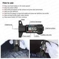 thumbnail image 4 of 1PC LCD Display Digital Depth Gauge Tyrel Tire Tread Brake Pad Shoe Wear 0-25,4mm, 4 of 8