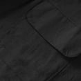 thumbnail image 5 of JGGSPWM Women's Sleeveless Linen Blend Vest, Button Down Casual Loose Lightweight Solid Regular Blazer Vests with Pockets Black L, 5 of 6