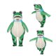 thumbnail image 2 of Halloween Cute Animals Inflatable Frog Cosplay Costume Suits Adult Air Blow-up Costumes Fancy-Dress For Carnival Party, 2 of 5