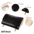 thumbnail image 1 of Bolsa de cosméticos 4 en 1, caja de maquillaje enrollable portátil para regalos de vacaciones (negro) Tmvgtek Cuidado Belleza, 1 of 8