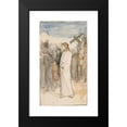 thumbnail image 2 of Albert Edelfelt 10x14 Black Modern Framed Museum Art Print Titled - Christ is Taken to Calvary (1892), 2 of 5