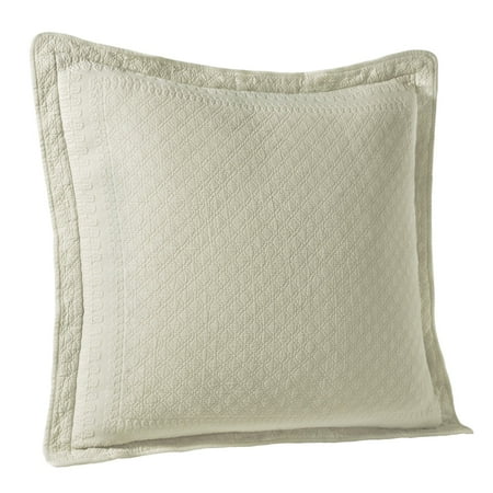 - King Charles Matelasse European Pillow Sham by Historic Charleston