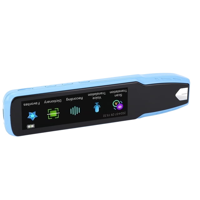 Translator Pen Scanner, 112Language Translator Device Dictionary Pen Text Translator, Scan Reading Pen, Portable Offline Online Translation Pen Scanner for Learning Meetings Travel