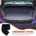 COOPHYA Rear Bumper Protector Guard, Black Anti-Scratch Trunk Sill Pad ...