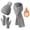 F-1768GY3, variant on ZHOGXU Winter Beanie Hat Scarf Gloves Set For Women And Men Thick Caps Long Scarf Touchscreen Gloves Knitted Warm Comfortable Outfits 3 Pack For Daily Wear Bg2 One Size