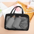 thumbnail image 4 of Hytrove Bolsa Organizadora De Nylon Con De Malla Transparente Para Cosméticos Y Viajes, 4 of 6