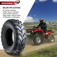 thumbnail image 5 of Set of 2 WANDA ATV UTV Tires 26x9-14 26x9x14 6PR Lit Mud, 5 of 10