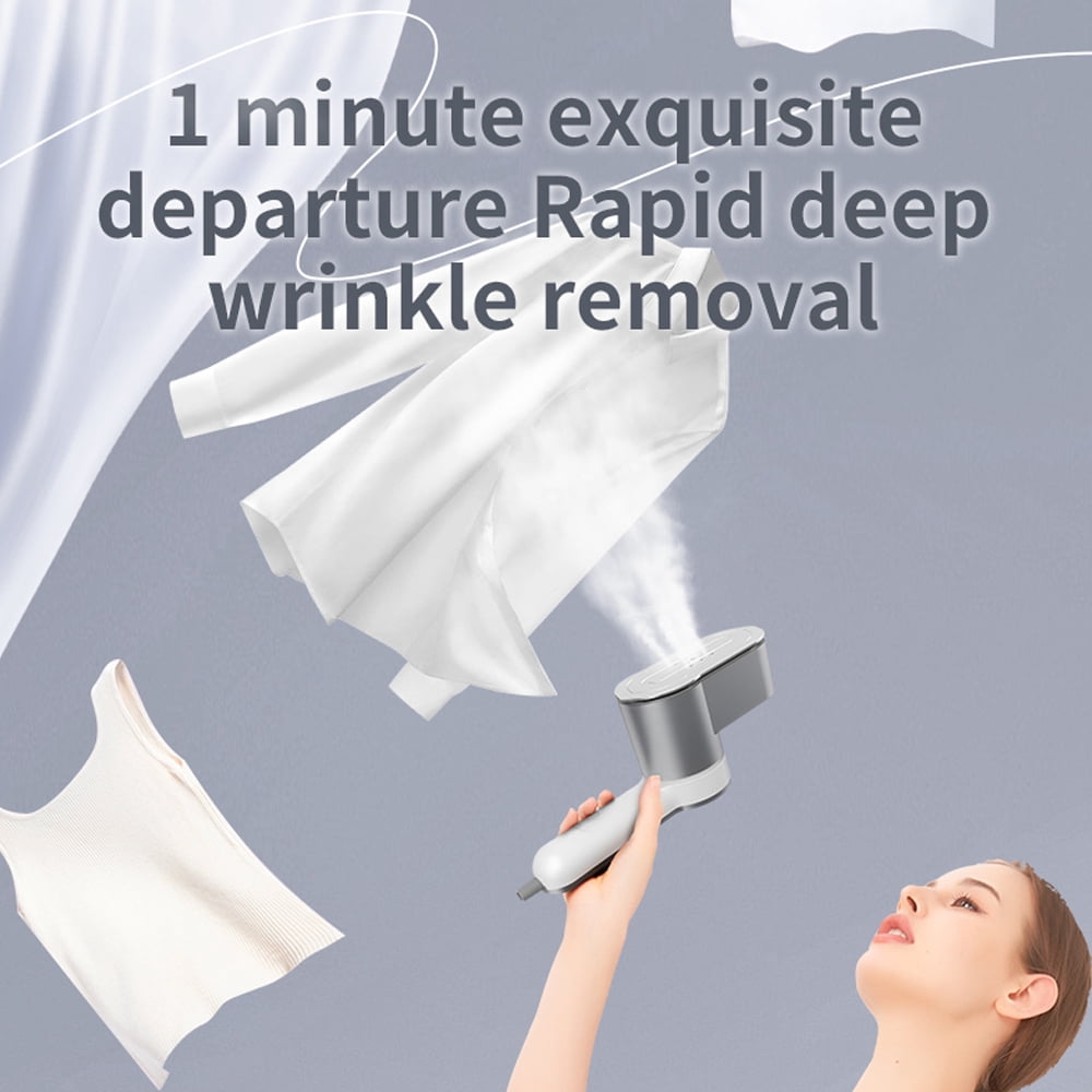Portable Steamer for Clothes, Handheld Steamer Iron,Ironing Steaming 2 in 1,10s Fast Heating 360° Rotating Nozzle for Home, Dorm, Travel