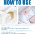 thumbnail image 5 of RAGUPEL 10 Fl Oz Clothing Emulsifier, Clothing Emulsifier Stain Remover, Non Ionic Emulsifiers Cloth Cleaner, Spot Cleaner for Clothes, No Damage Fabric Spot, Fabric Restore Color, 5 of 7