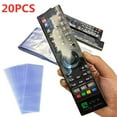 thumbnail image 1 of 5/10/20PCS Transparent Shrink Film Bag Anti-dust Protective Case Cover For TV Air Conditioner Remote Control Shrink Plastic 20PCS 8X25CM, 1 of 5