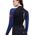 thumbnail image 2 of Traje de Neopreno Trajes de buceo de una pieza Hombres Mujeres Trajes de neopreno de 3 mm (Azul oscuro Mujer L) Ygjytge Azul oscuro mujer T L para Unisex, 2 of 7