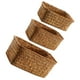 thumbnail image 5 of 3pcs Basquero de almacenamiento de trenza de trenza multifuncional Canasta de almacenamiento de la cesta del organizador para el hogar, 5 of 7