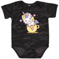 thumbnail image 3 of Inktastic Teacup Unicorn Boys or Girls Baby Bodysuit, 3 of 5